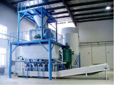 Weighing and packaging dry powder palletizing line advantage
